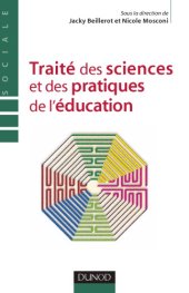 book Traite Des Sciences Et Des Pratiques de L'Education