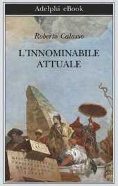 book L'innominabile attuale