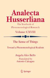 book The Sense of Things: Toward a Phenomenological Realism