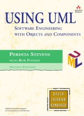 book Using UML: Software Engineering with Objects and Components