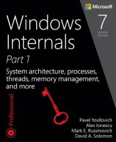 book Windows Internals, Part 1: User Mode