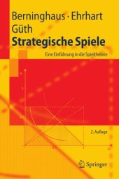 book Strategische Spiele: Eine Einführung In Die Spieltheorie