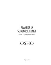 book Elamise ja suremise kunst. Elu ja surma pühitsemine