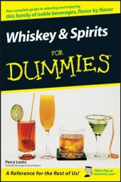 book Whiskey and Spirits for Dummies