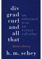 book Div, grad, curl and all that: an informal text on vector calculus