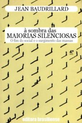 book À Sombra das Maiorias Silenciosas