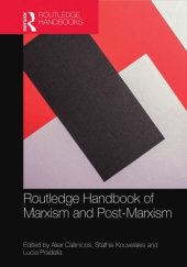 book Routledge Handbook Of Marxism And Post-Marxism