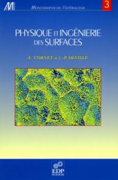 book Physique et ingénierie des surfaces