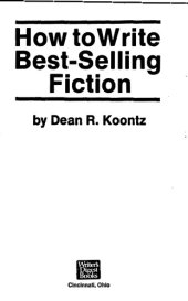 book How to Write Best Selling Fiction