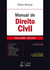 book Manual de Direito Civil - Volume Único