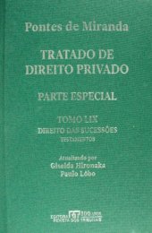 book Tratado de Direito Privado, Tomo LIX - Direito das sucessões: Sucessão testamentária. Testamentos. Codicilo. Revogação