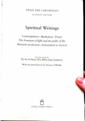 book The Spiritual Writings of Denis the Carthusian