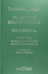 book Tratado de Direito Privado, Tomo XXXI - Direito das obrigações: negócios jurídicos unilaterais. Denúncia. Revogação. Reconhecimento. Promessas unilaterais. Traspasso bancário. Promessa de recompensa. Concurso