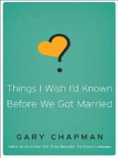 book Things I Wish I'd Known Before We Got Married