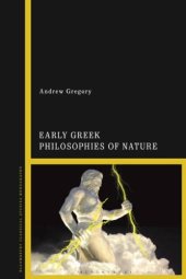 book Early Greek Philosophies of Nature