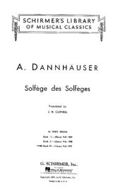 book Solfège des Solfèges, Book 3