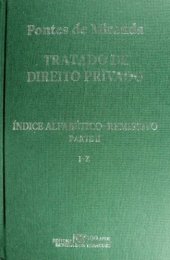 book Tratado de Direito Privado - Índice alfabético-remissivo I: I-Z