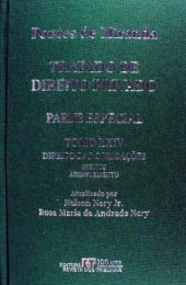 book Tratado de Direito Privado, Tomo XXIV - Direito das obrigações: efeitos das dívidas e das obrigações, juros, extinção das dívidas e das obrigações, adimplemento, arras, liquidação, depósito em consignação para adimplemento, alienação para liberação, adimp