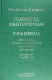 book Tratado de Direito Privado, Tomo XXXIV - Direito das Obrigações: negócios jurídicos unilaterais. Direito cambiário. Letra de câmbio.