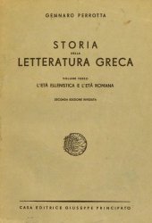 book Storia della letteratura greca. 3, L’età ellenistica e l’età romana (better version)