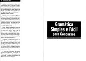 book Gramática simples e fácil para concursos