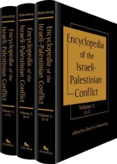 book Encyclopedia Of The Israeli-Palestinian Conflict