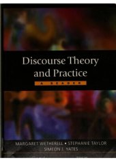 book Discourse theory and practice : a reader