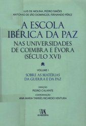 book A Escola Ibérica da Paz nas Universidades de Coimbra e Évora