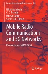 book Mobile Radio Communications and 5G Networks: Proceedings of MRCN 2020