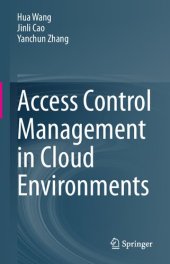 book Access Control Management in Cloud Environments