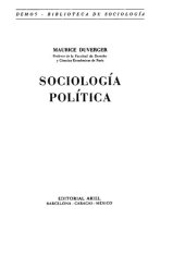 book Sociología política