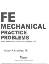 book FE Mechanical Practice Problems