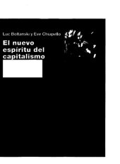 book El Nuevo Espiritu Del Capitalismo