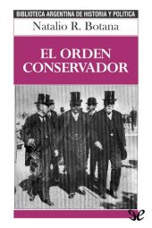 book El orden conservador