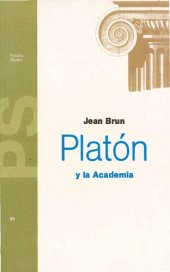 book Platon y la Academia