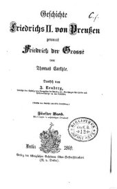 book Geschichte Friedrichs II. von Preußen, genannt Friedrich der Große