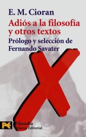 book Adiós a la filosofía y otros textos