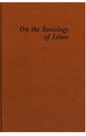 book On the sociology of Islam : lectures