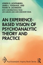 book An Experience-based Vision of Psychoanalytic Theory and Practice: Seeking, Feeling, and Relating (Psychoanalytic Inquiry Book Series)