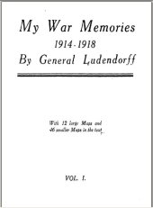 book War Memories, 1914–1918