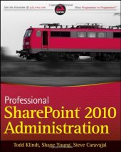 book Professional SharePoint 2010 Administration