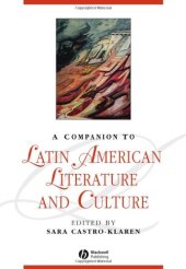 book A companion to Latin American literature and culture