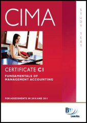 book CIMA - C01 Fundamentals of Management Accounting: Study Text