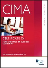 book CIMA - C04 Fundamentals of Business Economics: Study Text