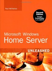 book Microsoft Windows Home Server Unleashed