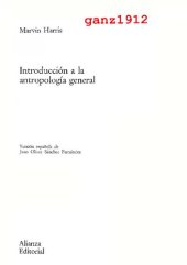 book Introduccion A La Antropologia General