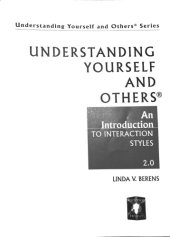 book Understanding Yourself and Others - Introduction to Interaction Styles