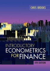 book Introductory Econometrics for Finance