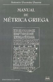 book Manual de métrica griega