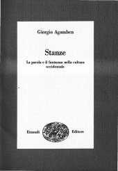 book Stanze. La parola e il fantasma nella cultura occidentale